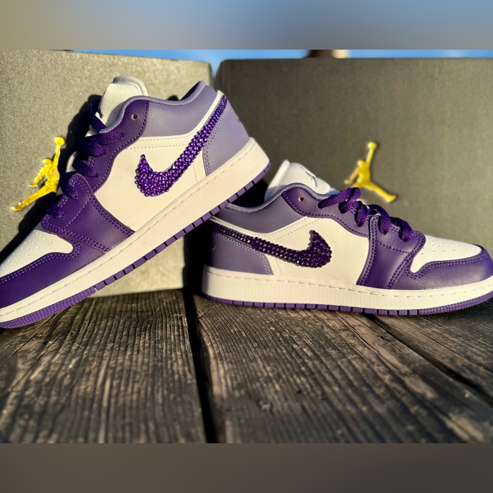 Jordan One Low Purple